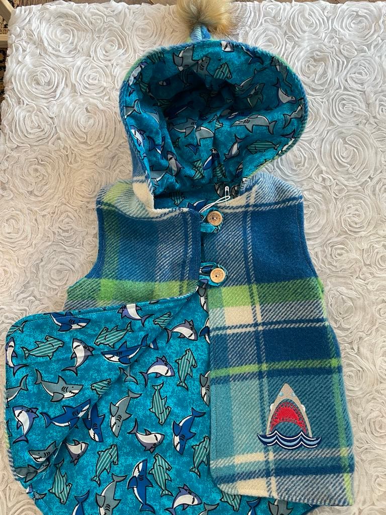 Teddy Vest size 8
