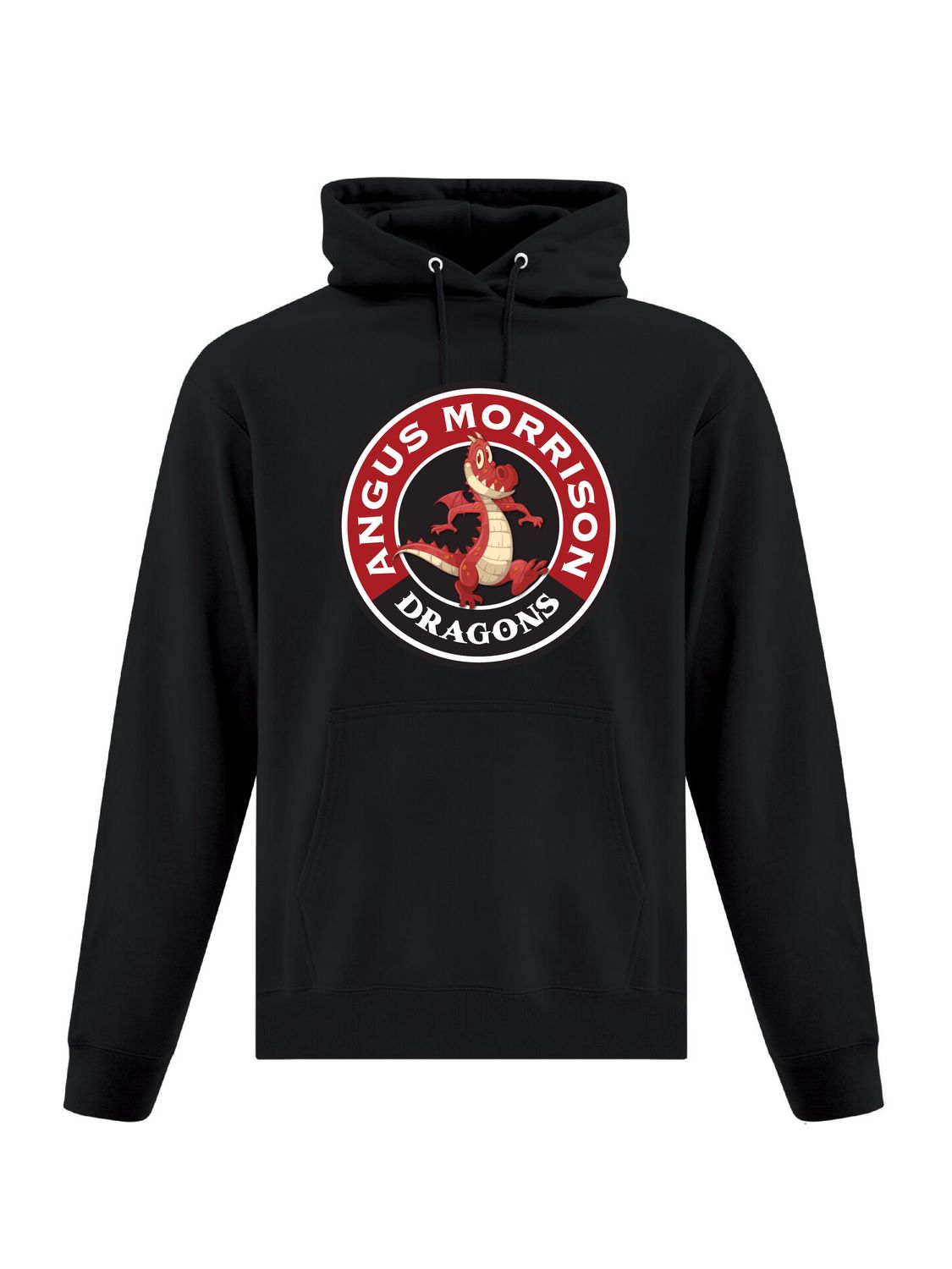 AMES Circle Logo Adult Fleece Hoodie