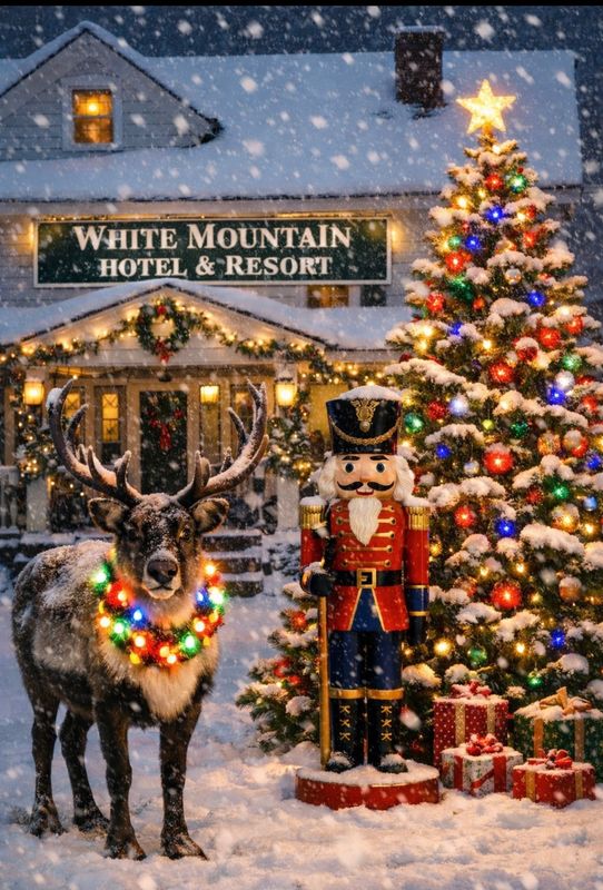 White Mountain Hotel and Resort 3 day  Monday, December 7-Wednesday, December 9, 2026