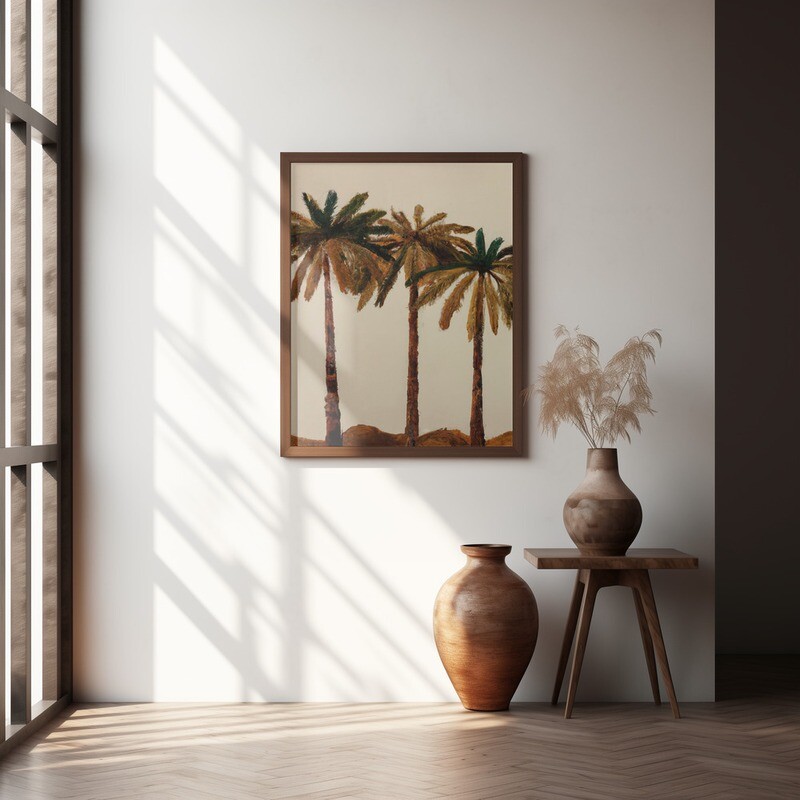 Palm trio