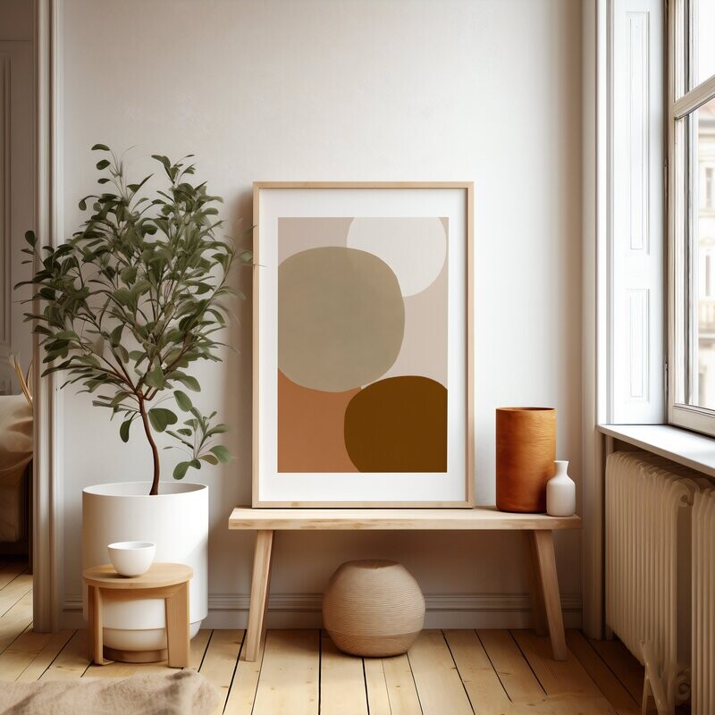 Earthy minimalist