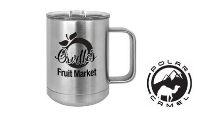 Polar Camel Mug - Stainless Steel: 15 oz.-107799