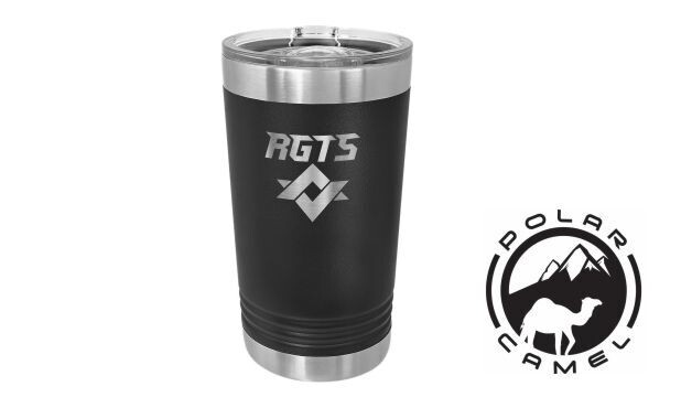 Polar Camel Pint Tumbler - Black: 16 oz.-107748