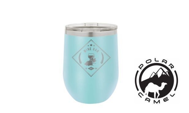 Polar Camel Stemless Wine Tumbler - Light Blue: 12 oz.-107770