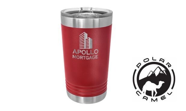 Polar Camel Pint Tumbler - Maroon: 16 oz.-107759