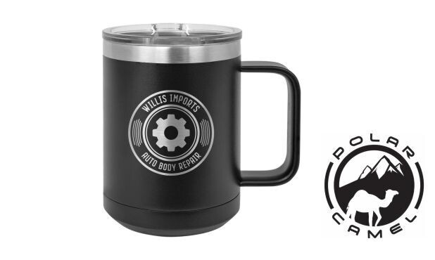 Polar Camel Mug - Black: 15 oz.-107800