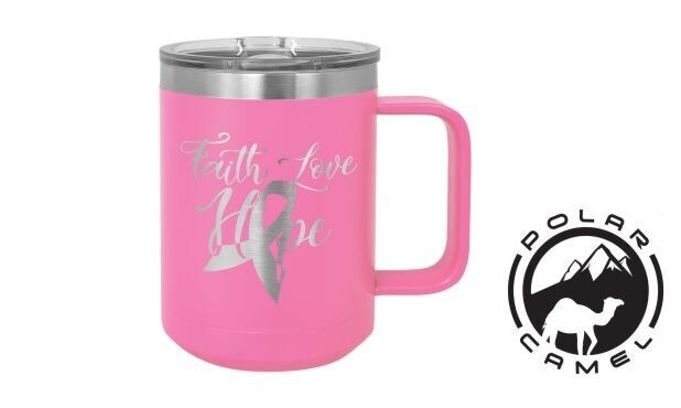 Polar Camel Mug - Pink: 15 oz.-107803