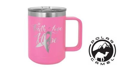 Polar Camel Mug - Pink: 15 oz.-107803