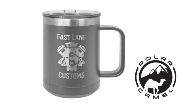 Polar Camel Mug - Dark Grey: 15 oz.-107808