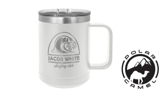 Polar Camel Mug - White: 15 oz.-107812