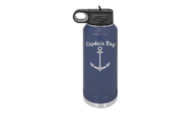 Polar Camel Water Bottle - Navy Blue: 32 oz.-108023