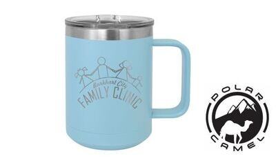 Polar Camel Mug - Light Blue: 15 oz.-107805