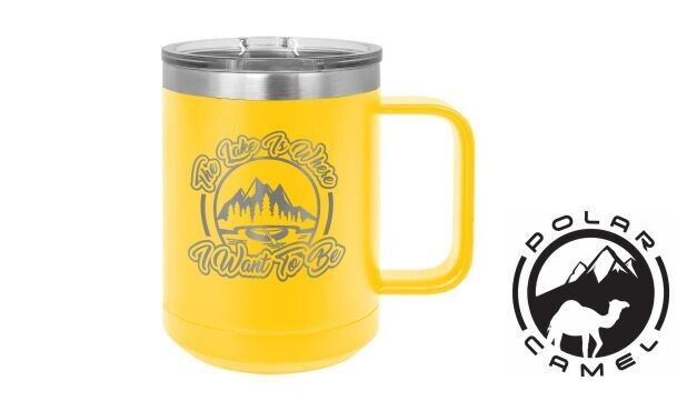 Polar Camel Mug - Yellow: 15 oz.-107814