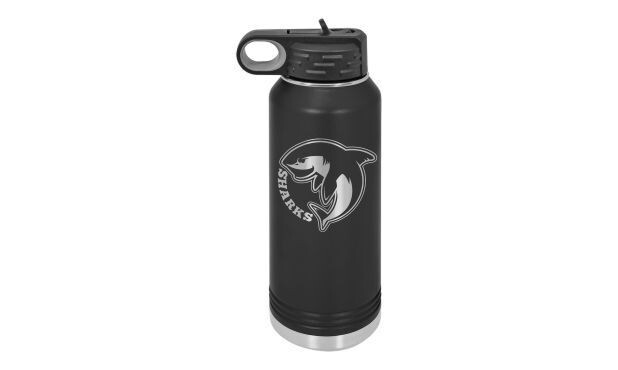 Polar Camel Water Bottle - Black: 32 oz.-108014