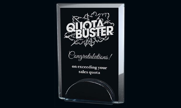 Brisbane Series Clear and Smoked Glass Award: 7"-106015