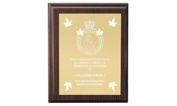 Cherrywood Laminate Plaque: 5" x 7"-101333