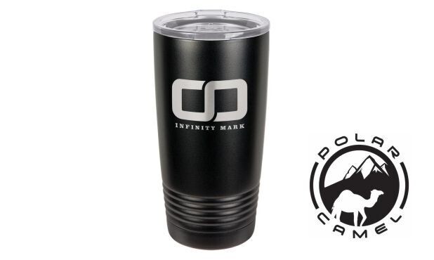 Polar Camel Ringneck Tumbler - Black: 20 oz.-107782