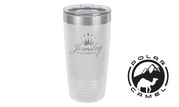 Polar Camel Ringneck Tumbler - White: 20 oz.-107794