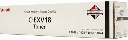Canon C-EXV18 Black Toner Cartridge 0386B002AA
