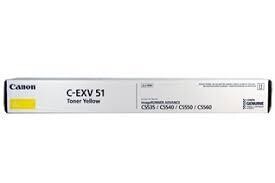 Canon C-EXV51 Yellow Toner Cartridge 0484C002AA