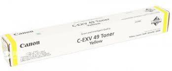 Canon C-EXV49 Yellow Toner Cartridge 8527B002AA