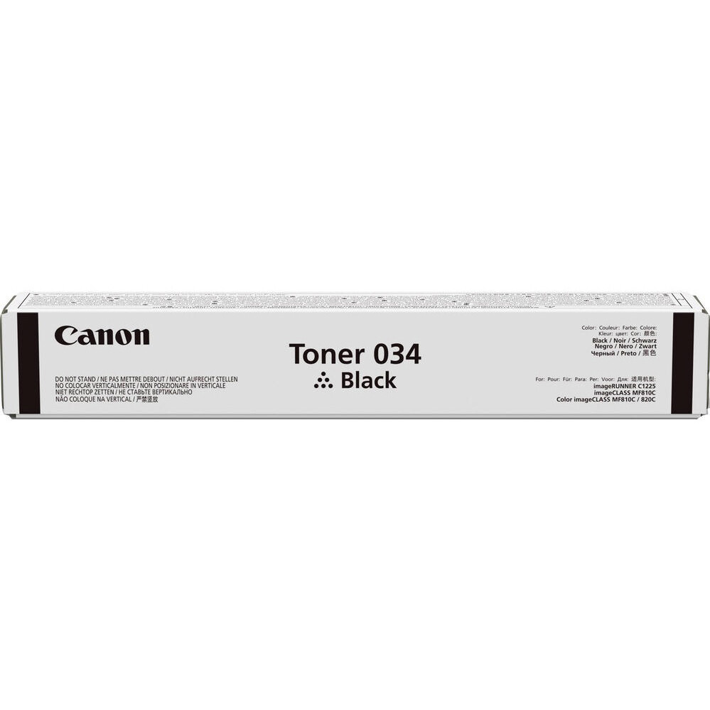 Canon 034 Black Toner Cartridge 9454B001AA
