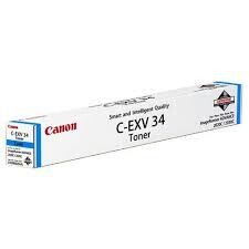 Canon C-EXV34 Cyan Toner Cartridge 3783B002AA