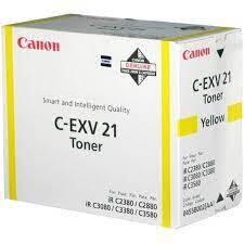 Canon C-EXV21 Yellow Toner Cartridge 0455B002AA Canon C-EXV21 Yellow Toner Cartridge 0455B002AA