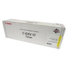 Canon C-EXV17 Yellow Toner Cartridge 0259B002AA