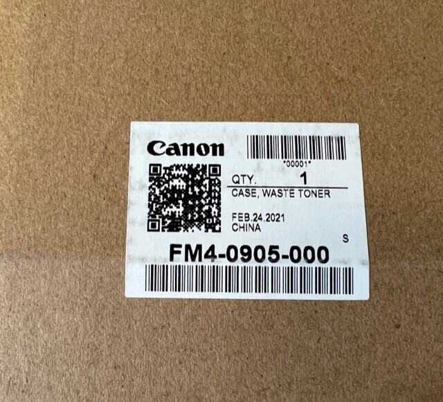 Canon FM4-0905-000 Waste Toner Bottle Canon FM4-0905-000 Waste Toner Bottle