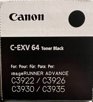 Canon C-EXV64 Black Toner Cartridge 5753C002AA