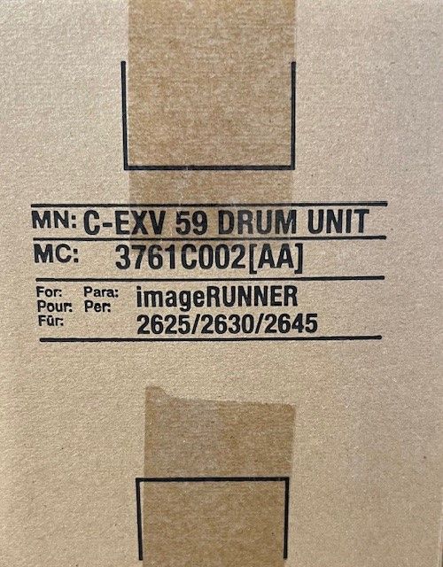 Canon C-EXV59 Black Drum Unit 3761C002AA