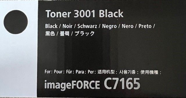 canon　Toner 3001　BK Canon TONER 3001 C7165 BK - buy at Galaxus