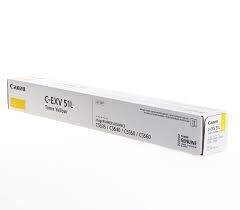 Canon C-EXV51L Yellow Toner Cartridge 0487C002AA Canon C-EXV51L Yellow Toner Cartridge 0487C002AA