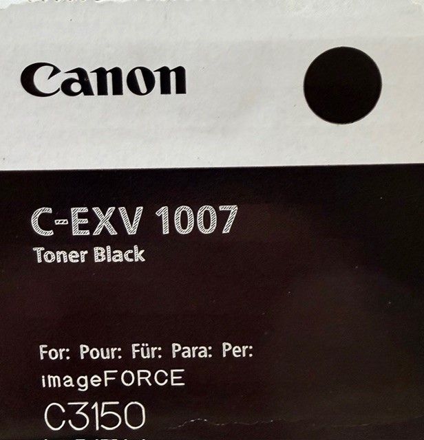 Canon C-EXV1007 Black Toner Cartridge 6729C002AA