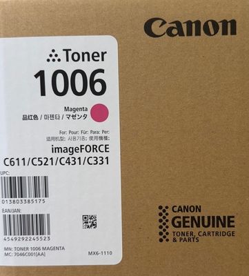 Canon 1006 Magenta Toner Cartridge 7046C1AA