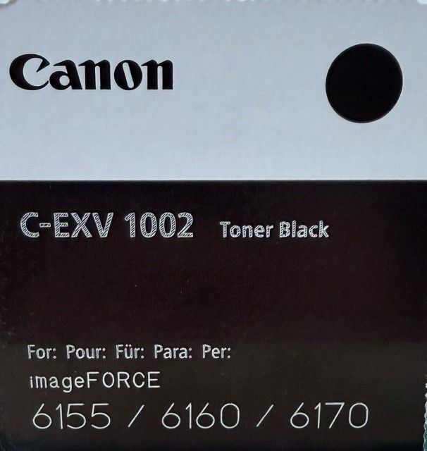 Canon C-EXV1002 Black Toner Cartridge 6136C002AA