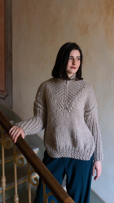 Pattern Maglione V Profondo