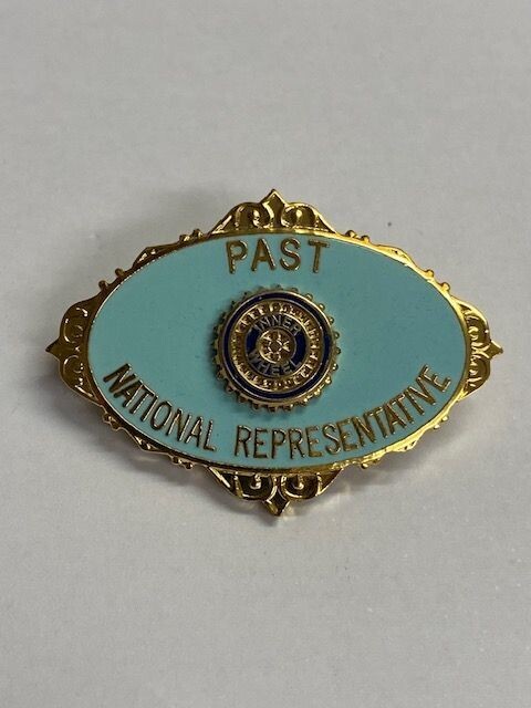 Past National Representative Badge