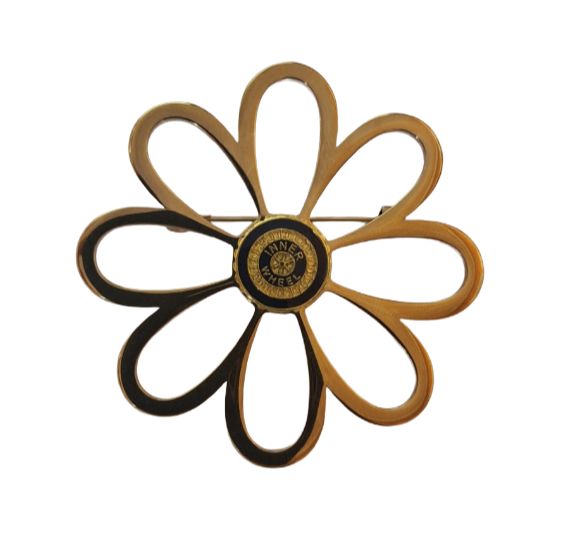 Large Flower brooch