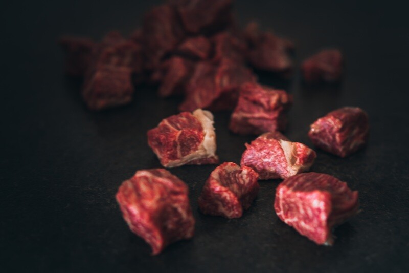 WAGYU-Gulasch 502 Gramm