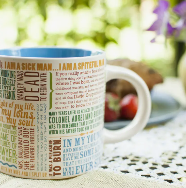 First Lines of Literature Coffee Mug