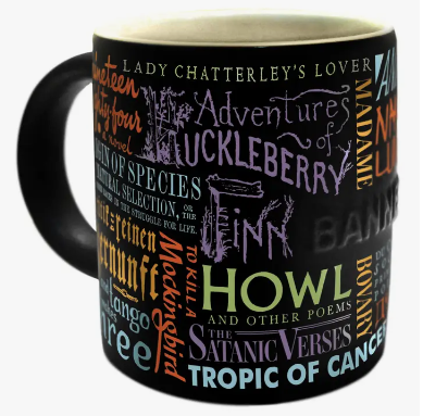 Banned Books Coffee Mug