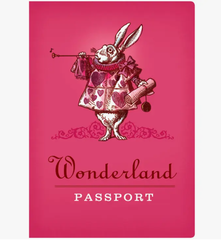 Wonderland Passport Notebook