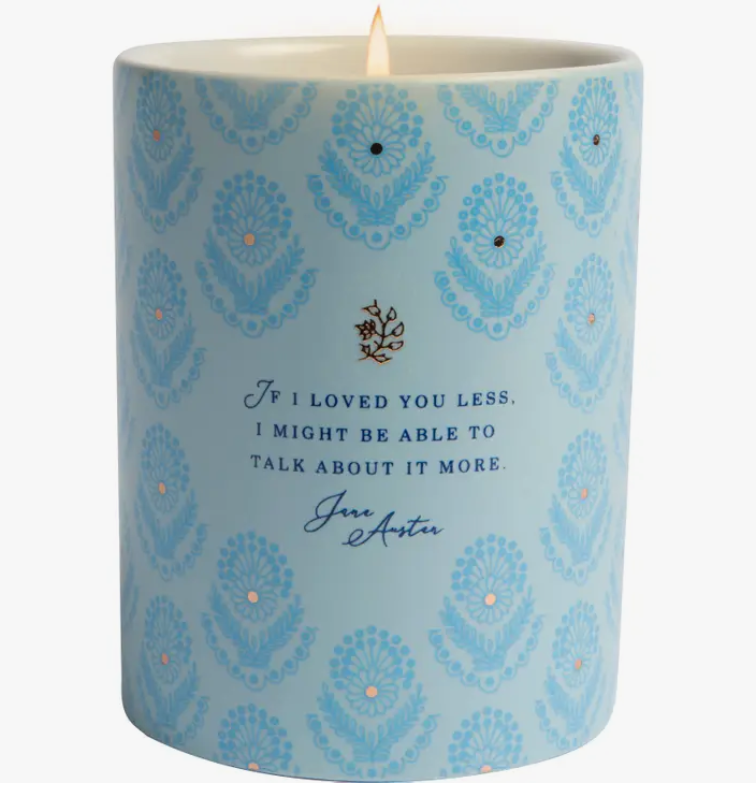 Jane Austen If I Loved You Less Scented Candle