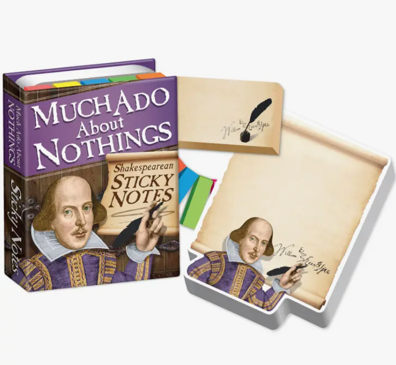 Much Ado About Nothings - Shakespearean Sticky Notes