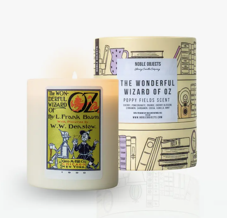 'Poppy Fields' Scented Candle - Wizard of Oz