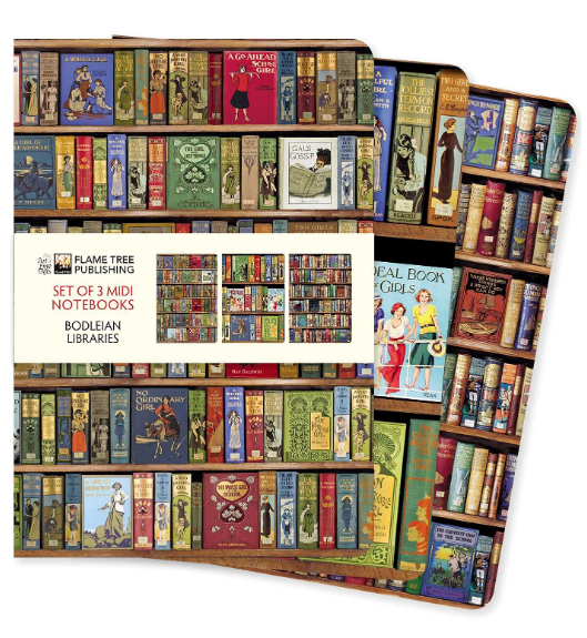 Bodleian Libraries Set of 3 Midi Notebooks