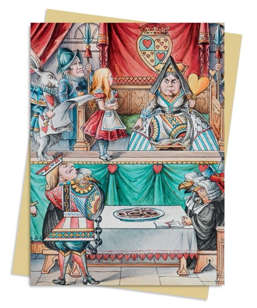 Alice In Wonderland Greeting Card