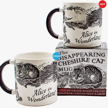 Alice in Wonderland's Disappearing Cheshire Cat - Heat Changing Mug